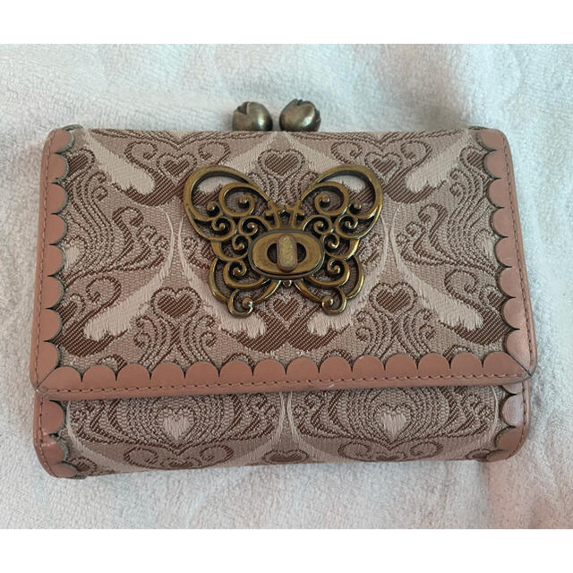 ANNA SUI(アナスイ)のANNA SUI  財布 バタフライ 蝶々 アンティーク調 レディースのファッション小物(財布)の商品写真