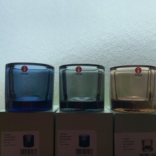 イッタラ(iittala)のイッタラ　キビ　3点❣️(置物)