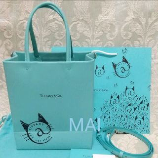 Tiffany & Co. - ティファニー キャットストリート 限定 トートバッグの通販 by みき's shop｜ティファニーならラクマ