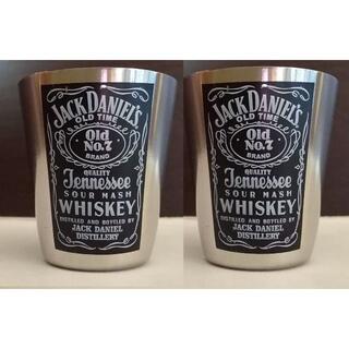 送料込 2個セット Jack Daniel's ショットグラス ウィスキー(ウイスキー)