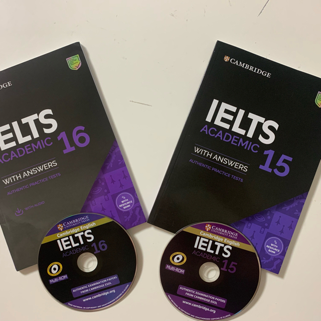 NEW book, IELTS 15 @16 Academic with CD