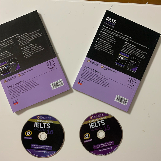 NEW book, IELTS 15 @16 Academic with CD