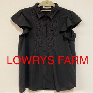 ローリーズファーム(LOWRYS FARM)の【LOWRYS FARM】袖フリルブラウス(シャツ/ブラウス(半袖/袖なし))