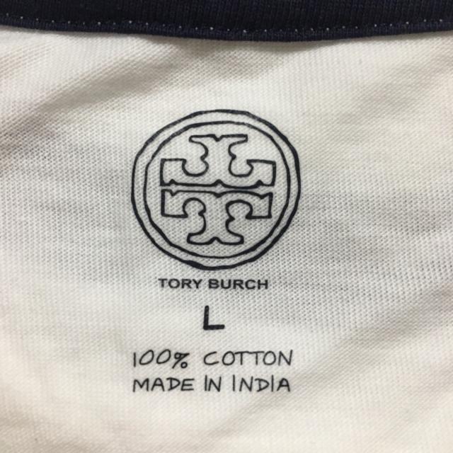 Tory Burch(トリーバーチ)のトリーバーチ 半袖Tシャツ サイズL美品  - レディースのトップス(Tシャツ(半袖/袖なし))の商品写真