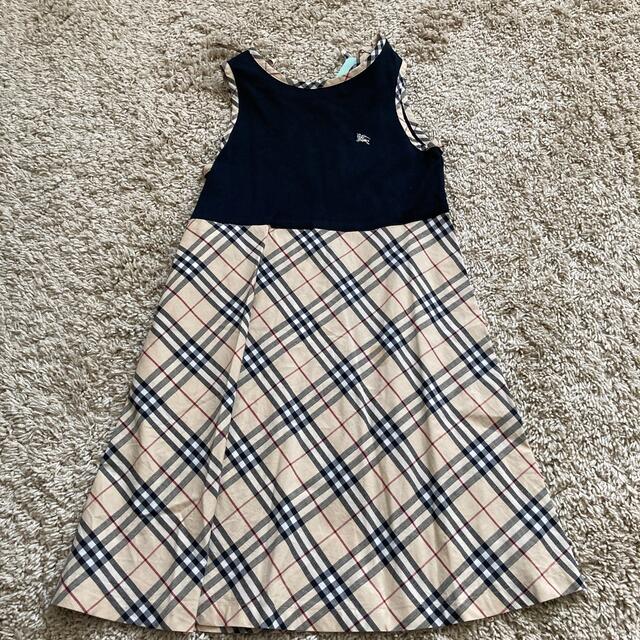 BURBERRY(バーバリー)のバーバリー　女児ワンピース　130cm キッズ/ベビー/マタニティのキッズ服女の子用(90cm~)(ワンピース)の商品写真