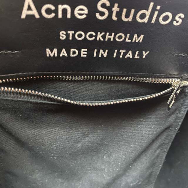 Acne studios pvc bag