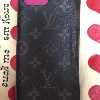 ルイヴィトン(LOUIS VUITTON)のルイヴィトン iPhoneケース モノグラム(iPhoneケース)