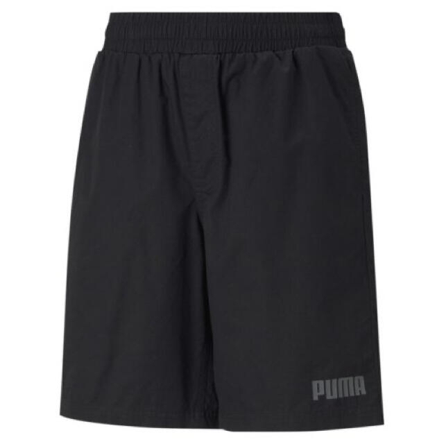 PUMA(プーマ)の☆新品未使用タグ付 PUMA ハーフパンツ 黒 140 キッズ/ベビー/マタニティのキッズ服男の子用(90cm~)(パンツ/スパッツ)の商品写真