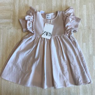 ザラキッズ(ZARA KIDS)の新品未使用タグ付き❤️zara baby ワンピース　18-24month(ワンピース)