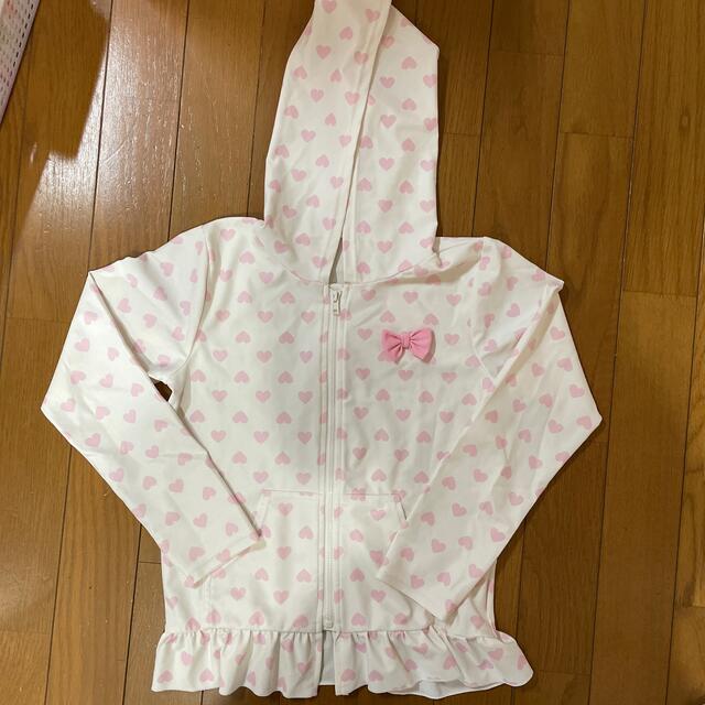 motherways(マザウェイズ)のラッシュガード130 キッズ/ベビー/マタニティのキッズ服女の子用(90cm~)(水着)の商品写真