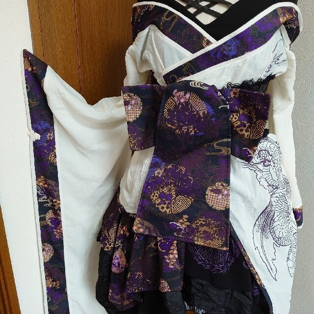 超お値打ち QutieFrash ショート丈羽織 紫 レディース | thinkfab.in