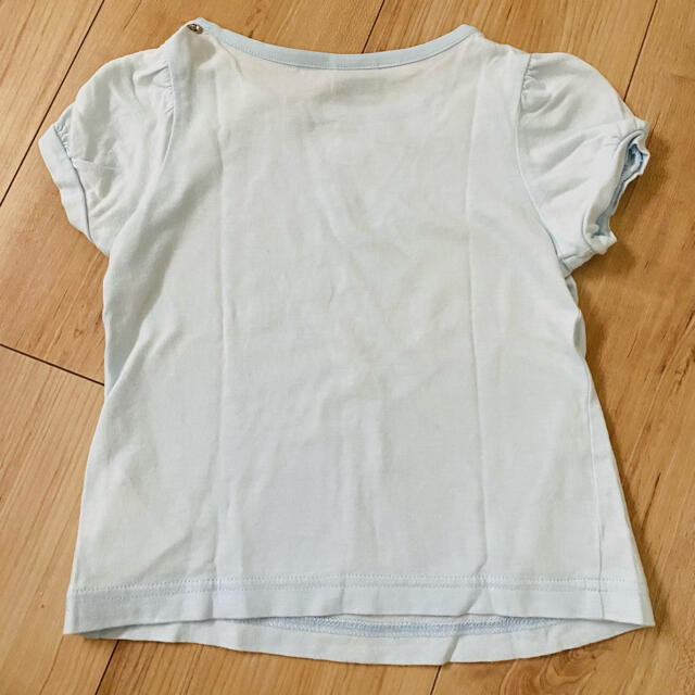 ANNA SUI mini(アナスイミニ)のアナスイミニ　ラメプリント　Tシャツ　90センチ キッズ/ベビー/マタニティのキッズ服女の子用(90cm~)(Tシャツ/カットソー)の商品写真