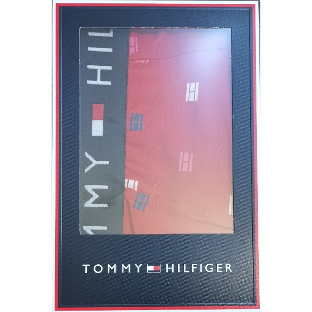 TOMMY HILFIGER(トミーヒルフィガー)のトミーヒルフィガー　新品　メンズ　ボクサーパンツ(レッドS) メンズのアンダーウェア(ボクサーパンツ)の商品写真