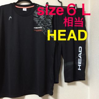 ヘッド(HEAD)の大きいサイズメンズ＊新品 タグ付き HEAD セットアップ(Tシャツ/カットソー(半袖/袖なし))