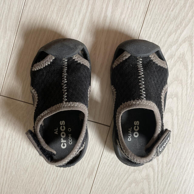 crocs(クロックス)のcrocs クロックス　サンダル　キッズ　水陸両用 キッズ/ベビー/マタニティのベビー靴/シューズ(~14cm)(サンダル)の商品写真