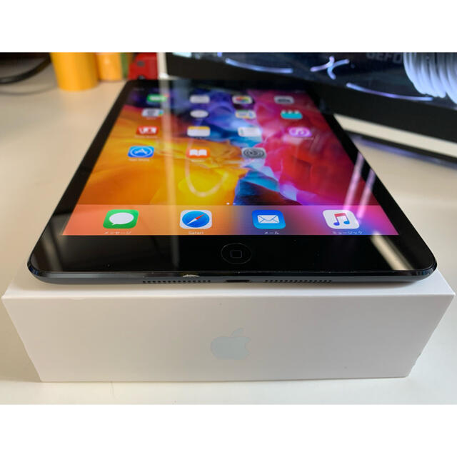 画面美麗】iPad mini 初代 ブラック 16GB【Wi-Fiモデル】 - タブレット