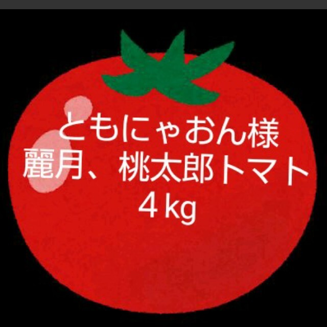 ともにゃおん様専用 桃太郎、麗月４ｷﾛ 食品/飲料/酒の食品(野菜)の商品写真