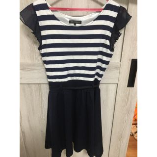 ミッシュマッシュ(MISCH MASCH)の♡完売品♡ミッシュマッシュ　ボーダー　ワンピース(ひざ丈ワンピース)