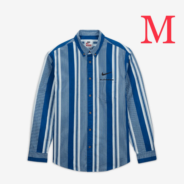 Supreme - Supreme / Nike® Cotton Twill Shirt blueの通販 by kobo ...