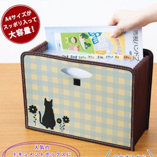 ドキュメントボックス　新品未使用(ファイル/バインダー)