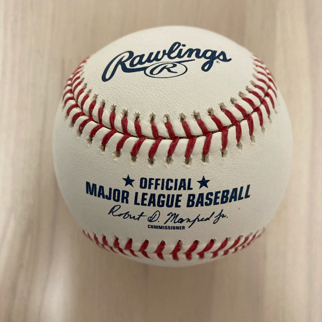 Rawlings(ローリングス)の【最終値下げ】2021 MLB オールスター  ホームランダービー　公式球　大谷 スポーツ/アウトドアの野球(記念品/関連グッズ)の商品写真