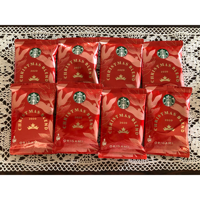 Starbucks Coffee(スターバックスコーヒー)のスターバックス クリスマスブレンド ホリデー  オリガミ VIA 食品/飲料/酒の飲料(コーヒー)の商品写真
