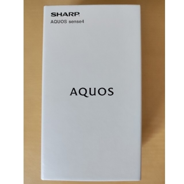 AQUOS sense4 SH-M15 シルバー　新品