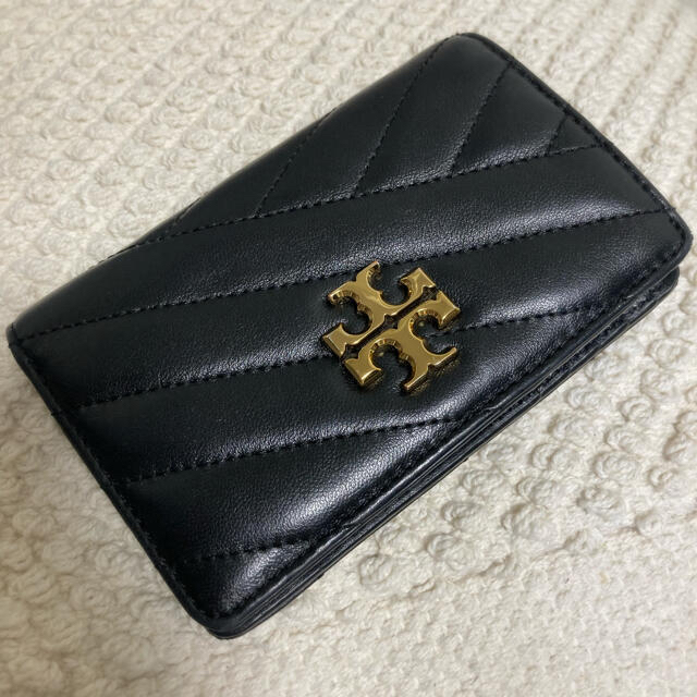 Tory Burch✨KIRA 折り財布 キルティング ブラック