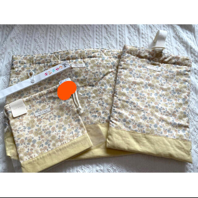 teteatete 手提げセット キッズ/ベビー/マタニティのこども用バッグ(レッスンバッグ)の商品写真