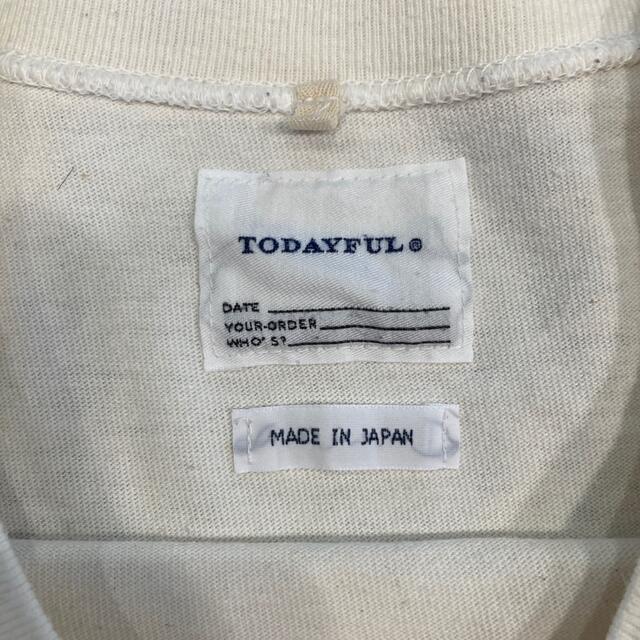 TODAYFUL(トゥデイフル)のTODAYFUL Vinatge Logo Tee レディースのトップス(Tシャツ(半袖/袖なし))の商品写真