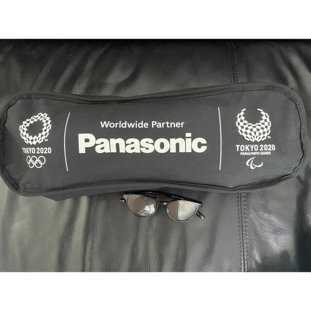 Panasonic(パナソニック)の折り畳みチェアーPanasonic、オリンピック エンタメ/ホビーのコレクション(ノベルティグッズ)の商品写真