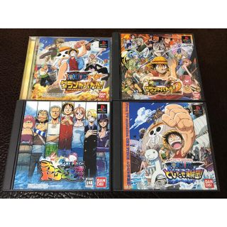 バンダイナムコエンターテインメント(BANDAI NAMCO Entertainment)の★ 動作品 PS ★ ONE PIECE ゲーム 4本セット(家庭用ゲームソフト)