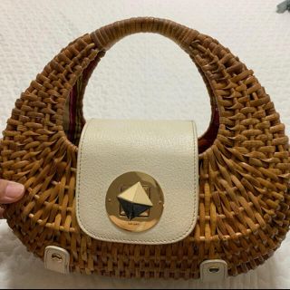 ケイトスペードニューヨーク(kate spade new york)のカゴバッグ(かごバッグ/ストローバッグ)