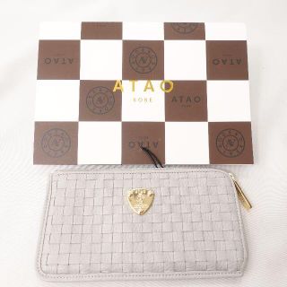 アタオ(ATAO)のATAO　スリモメッシュ/財布　レディース　ライトグレー(財布)