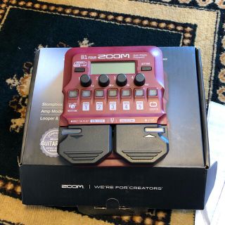 ズーム(Zoom)のzoom b1 four(ベースエフェクター)