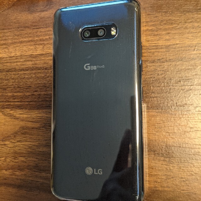 《送料込》LG G8X ThinQ オーロラブラック838Mbps上り