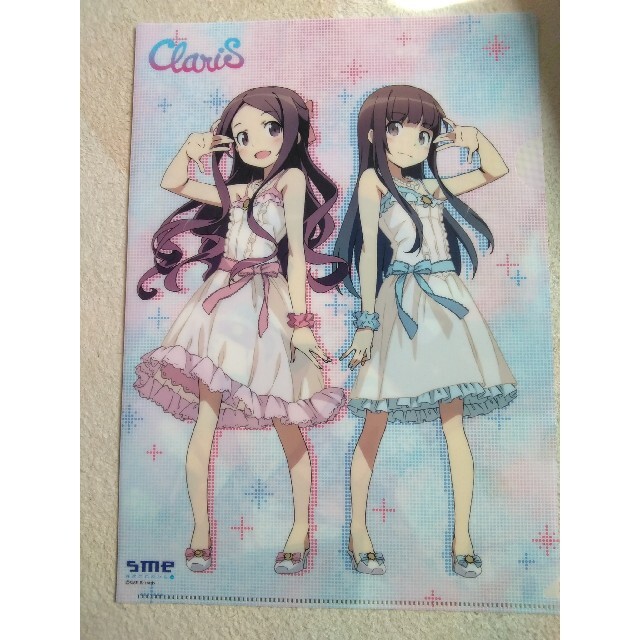 俺の妹がこんなに可愛いわけがない ClariS クリアファイル エンタメ/ホビーのアニメグッズ(クリアファイル)の商品写真