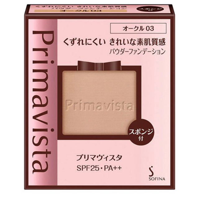 Primavista(プリマヴィスタ)のプリマヴィスタ きれいな素肌質感パウダーファンデーション レフィル オークル03 コスメ/美容のベースメイク/化粧品(ファンデーション)の商品写真