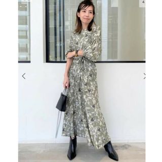 シンゾーン(Shinzone)のアバルトモン Flower Print Madam Dress(ロングワンピース/マキシワンピース)