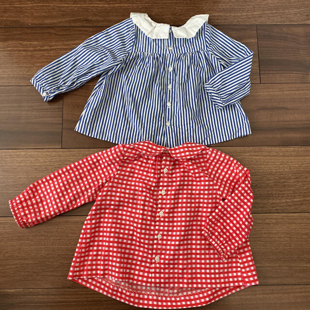 Jacadi(ジャカディ)のjacadi  女の子　81センチ　18M セット販売 キッズ/ベビー/マタニティのベビー服(~85cm)(シャツ/カットソー)の商品写真