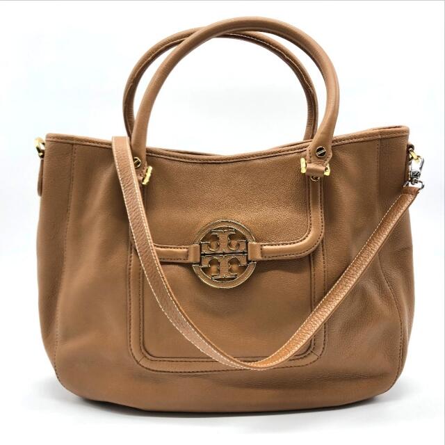 Tory Burch(トリーバーチ)の美品 トリーバーチ アマンダ ハンドバッグ ショルダーバッグ　 レザーレディース レディースのバッグ(トートバッグ)の商品写真