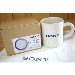 新品 非売品 SONY ソニーのマグカップ 白(グラス/カップ)