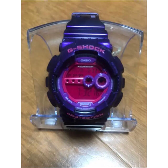 CASIO G-SHOCK GD-100SC クレイジーカラーズ パープル