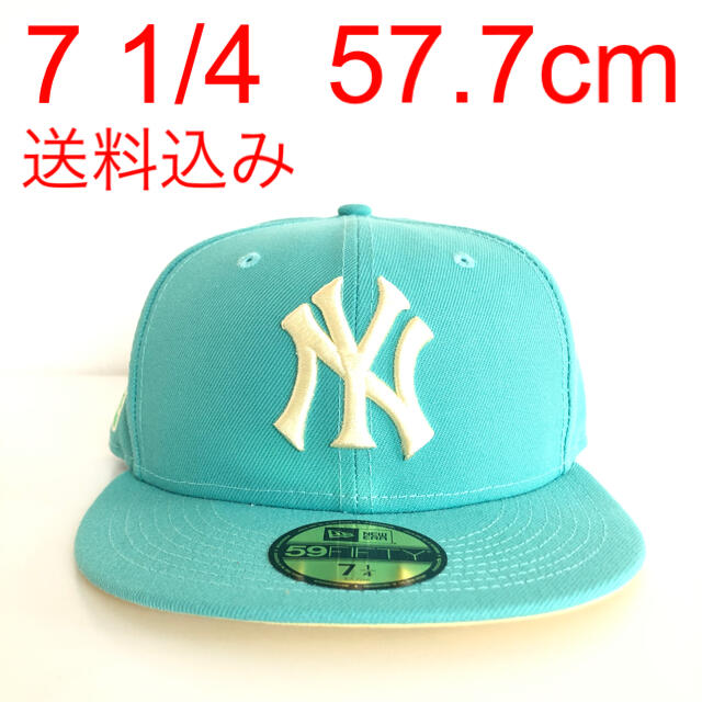 New Era Cap ツバ裏イエロー 1/4 ニューエラ ヤンキース キャップ