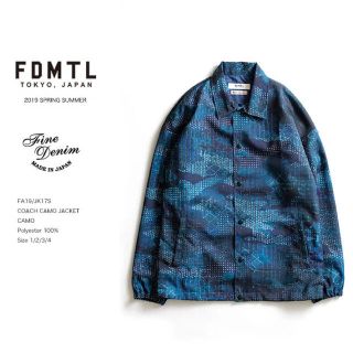 ファンダメンタルアグリーメントラグジュアリー(FUNDAMENTAL AGREEMENT LUXURY)のFDMTL ファンダメンタル コーチジャケット 刺し子(ブルゾン)