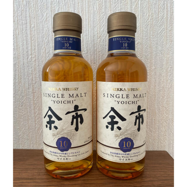 食品/飲料/酒NIKKA シングルモルト余市１０年　700ml 2本セット