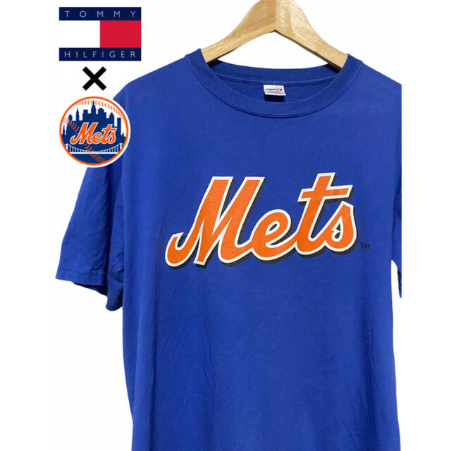 TOMMY(トミー)のTOMMY Mets メジャーリーグ Tシャツ L ニューヨーク メッツ MLB メンズのトップス(Tシャツ/カットソー(半袖/袖なし))の商品写真