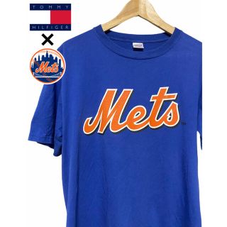 トミー(TOMMY)のTOMMY Mets メジャーリーグ Tシャツ L ニューヨーク メッツ MLB(Tシャツ/カットソー(半袖/袖なし))