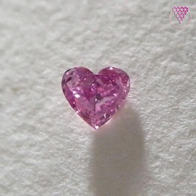 0.052 ct F.V.Pur.Pink 天然 ピンク ダイヤ 加工用 大勧め - 通販