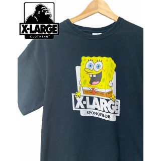 エクストララージ(XLARGE)のエクストララージ スポンジボブ コラボ Tシャツ X-LARGE M(Tシャツ/カットソー(半袖/袖なし))